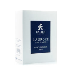 L'aurore The Dawn sleeve left side – elegant French Exquisite Arts perfume by Kaizen