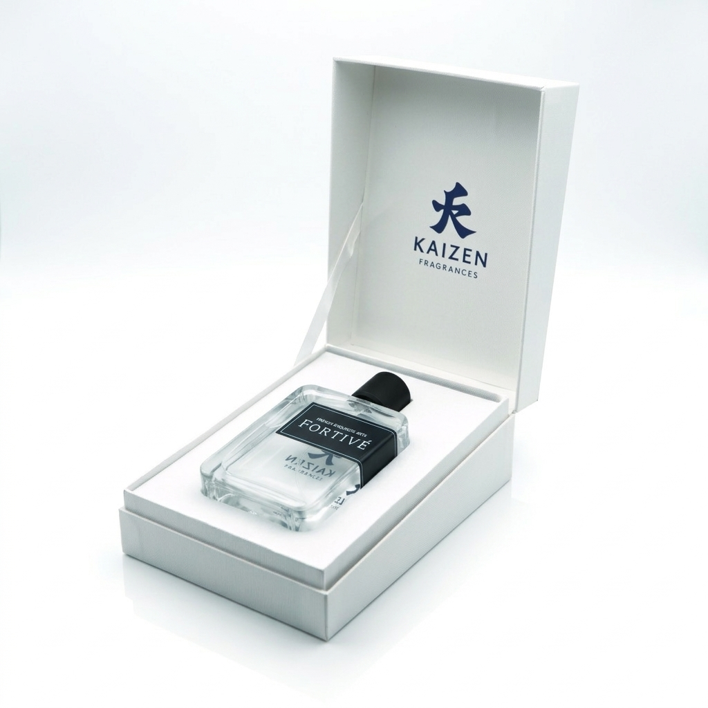 Fortivé fragrance bottle detail – premium extrait de parfum niche perfume UAE Kaizen